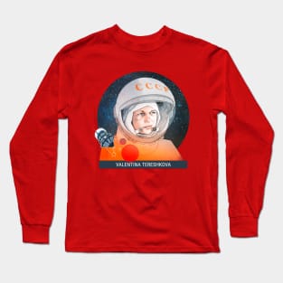 Valentina Tereshkova, cosmonaut Long Sleeve T-Shirt